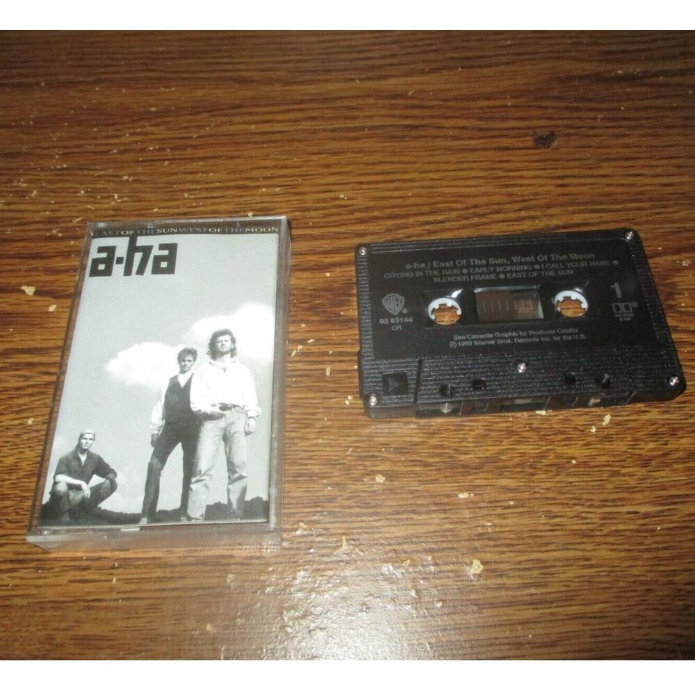 a-ha -East Of The Sun West Of The Moon on cassette (Warner Bros., 1990)